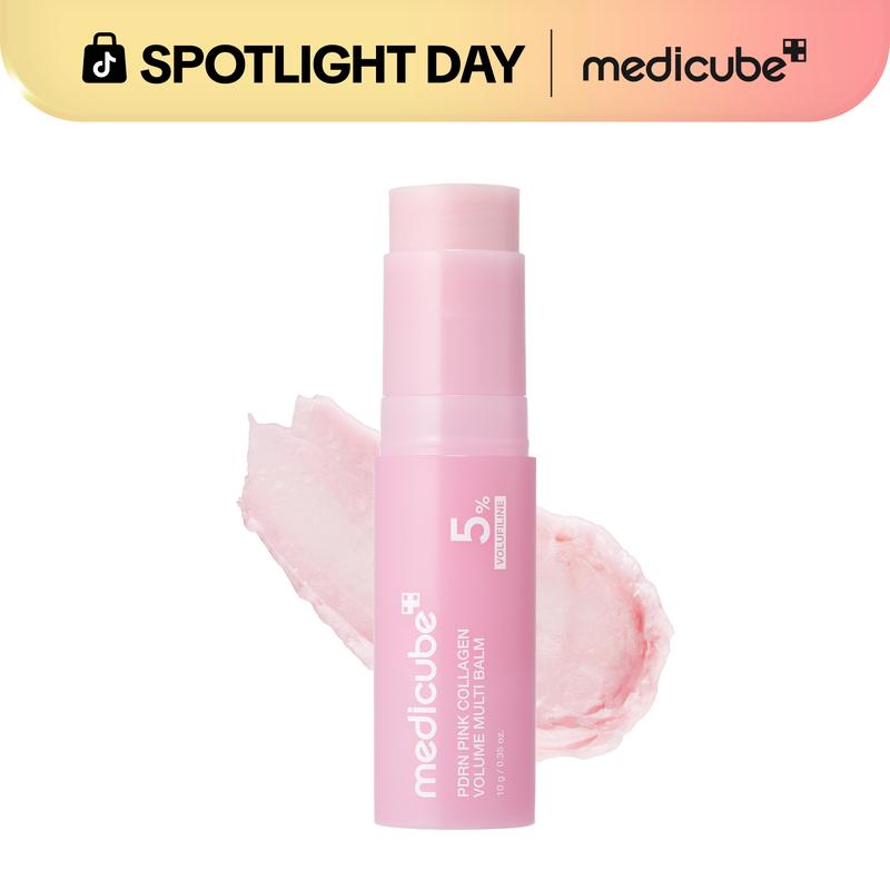 [NEW] [medicube] PDRN Pink Collagen Volume Multi Balm | All In One Volufiline, PDRN, NAD Stick for Youthful-Looking, Helping Look of Fine Lines, Firming Care, Anti-Aging Care | For Under-Eyes, Neck, Forehead, Smile Lines, Lip Care | Korean Skincare