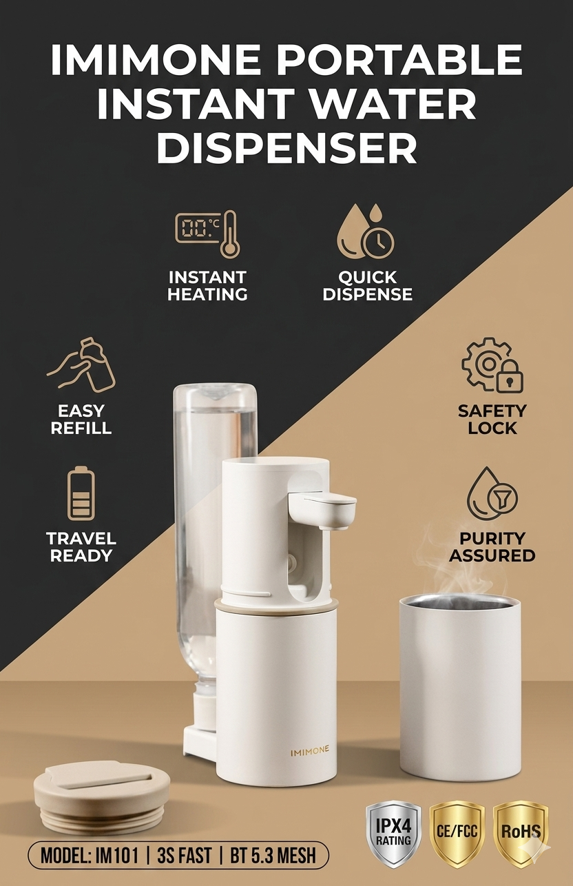 IMIMONE IM101 Portable Instant Hot Water Dispenser